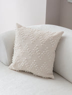 ZikZak Puantiyeli Kırlent Kılıfı - Puantiye Dokulu Dekoratif Yastık