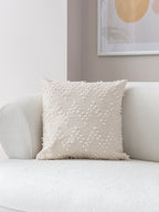 ZikZak Puantiyeli Kırlent Kılıfı - Puantiye Dokulu Dekoratif Yastık