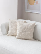 ZikZak Puantiyeli Kırlent Kılıfı - Puantiye Dokulu Dekoratif Yastık