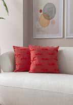 Petek Puantiyeli Kırlent Kılıfı - Puantiye Dokulu Dekoratif Yastık