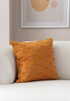 Tek Çizgi Puantiyeli Kırlent Kılıfı - Puantiye Dokulu Dekoratif Yastık