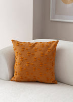 Puantiye çiçeği Kırlent Kılıfı - Puantiye Dokulu Dekoratif Yastık