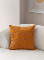 Şerit Puantiyeli Kırlent Kılıfı - Puantiye Dokulu Dekoratif Yastık