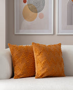 ZikZak Puantiyeli Kırlent Kılıfı - Puantiye Dokulu Dekoratif Yastık