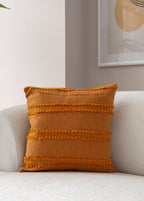 Kedi Merdiveni Puantiyeli Kırlent Kılıfı - Puantiye Dokulu Dekoratif Yastık