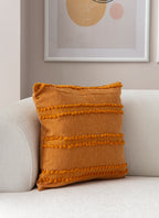 Kedi Merdiveni Puantiyeli Kırlent Kılıfı - Puantiye Dokulu Dekoratif Yastık