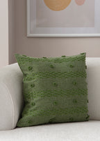 Şerit Puantiyeli Kırlent Kılıfı - Puantiye Dokulu Dekoratif Yastık