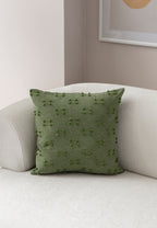 İkili Şerit Puantiyeli Kırlent Kılıfı - Puantiye Dokulu Dekoratif Yastık