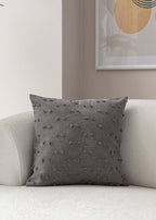 Tek Çizgi Puantiyeli Kırlent Kılıfı - Puantiye Dokulu Dekoratif Yastık