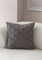 Puantiye çiçeği Kırlent Kılıfı - Puantiye Dokulu Dekoratif Yastık