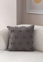 Fiyonk Puantiyeli Kırlent Kılıfı - Puantiye Dokulu Dekoratif Yastık