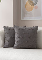 Petek Puantiyeli Kırlent Kılıfı - Puantiye Dokulu Dekoratif Yastık