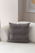 Kedi Merdiveni Puantiyeli Kırlent Kılıfı - Puantiye Dokulu Dekoratif Yastık