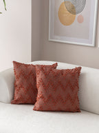 ZikZak Puantiyeli Kırlent Kılıfı - Puantiye Dokulu Dekoratif Yastık