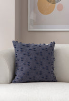 Puantiye çiçeği Kırlent Kılıfı - Puantiye Dokulu Dekoratif Yastık