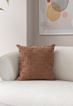 Tek Çizgi Puantiyeli Kırlent Kılıfı - Puantiye Dokulu Dekoratif Yastık