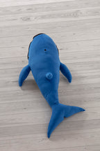 Büyük Balina Peluş Oyuncak – Yumuşak Dolgulu, Dekoratif Peluş Minder