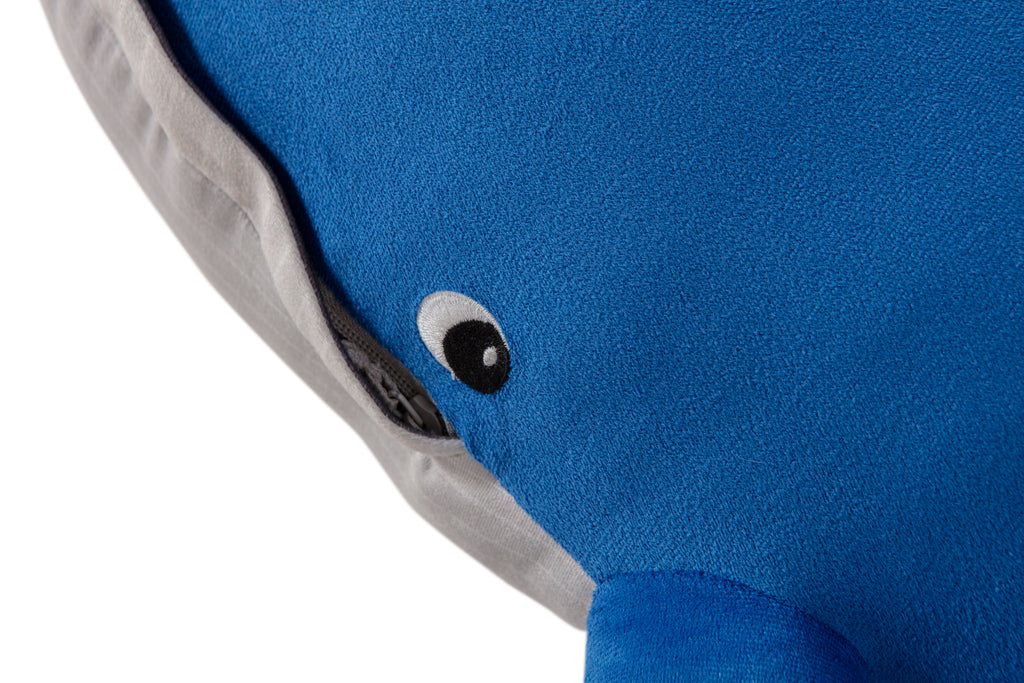 Büyük Balina Peluş Oyuncak – Yumuşak Dolgulu, Dekoratif Peluş Minder