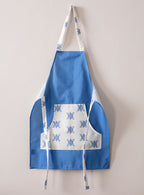 Mutfak Önlüğü (Kar Tanesi Desenli) – Leke Tutmayan Kumaş, Ayarlanabilir Askılı, Şık ve Kullanışlı Tasarım