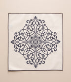 Sarı & Yeşil Otantik Desenli Full Masa Örtüsü Seti (Püsküllü Koleksiyon)