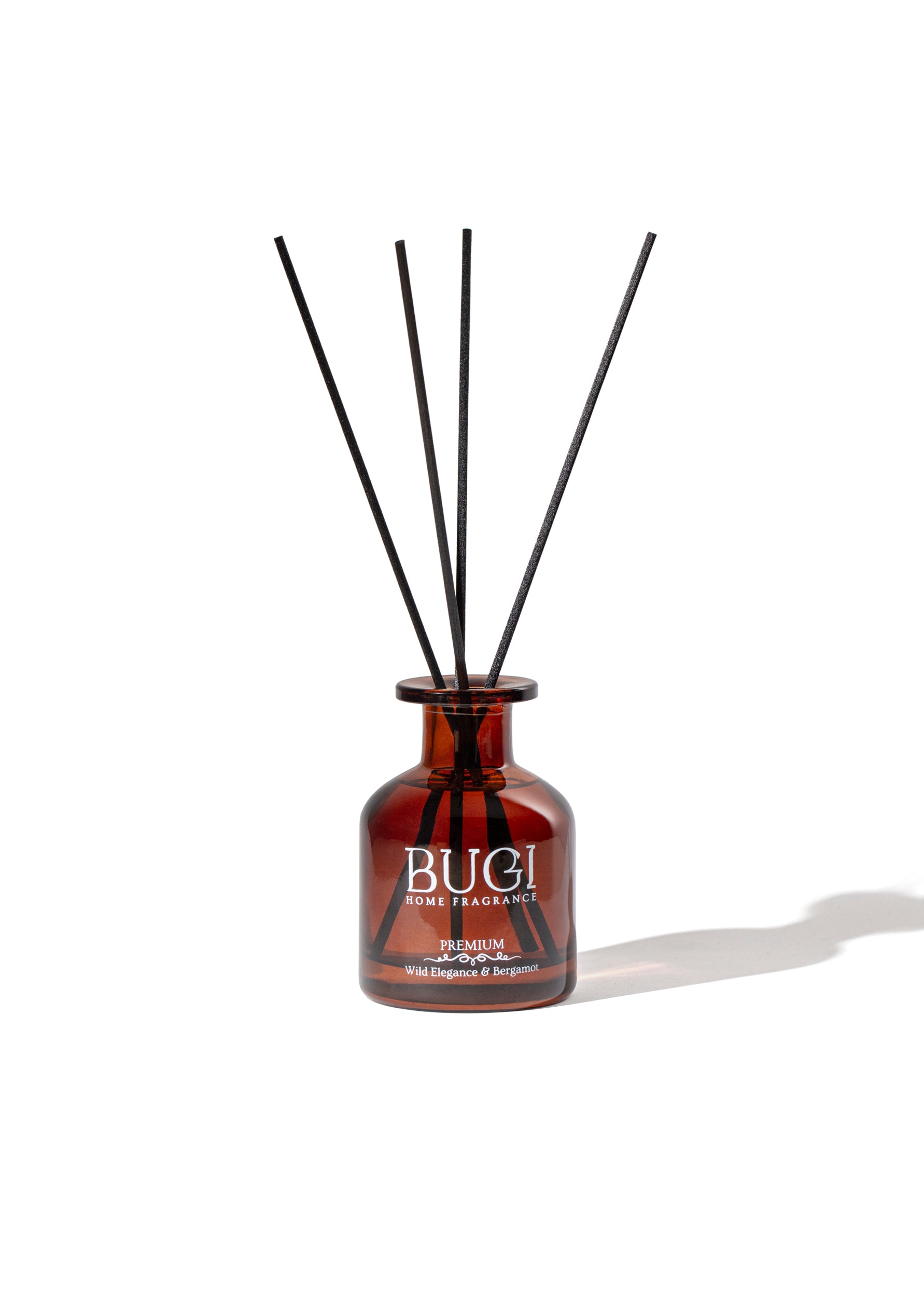 Wild Elegance Ev Oda Ortam Kokusu, Çubuklu Oda Kokusu Yabani Orkide & Bergamot, Yoğun Esanslı ve Kalıcı Oda Parfümü, Salon, Ofis, Ev, Yatak Odası ve Banyo için Büyük Boy Çubuklu Oda Kokusu