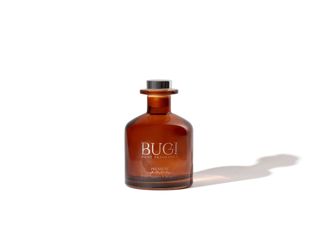 Wild Elegance Ev Oda Ortam Kokusu, Çubuklu Oda Kokusu Yabani Orkide & Bergamot, Yoğun Esanslı ve Kalıcı Oda Parfümü, Salon, Ofis, Ev, Yatak Odası ve Banyo için Büyük Boy Çubuklu Oda Kokusu