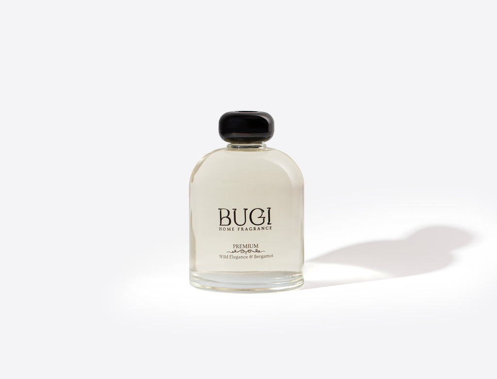 Wild Elegance Ev Oda Ortam Kokusu, Çubuklu Oda Kokusu Yabani Orkide & Bergamot, Yoğun Esanslı ve Kalıcı Oda Parfümü, Salon, Ofis, Ev, Yatak Odası ve Banyo için Büyük Boy Çubuklu Oda Kokusu