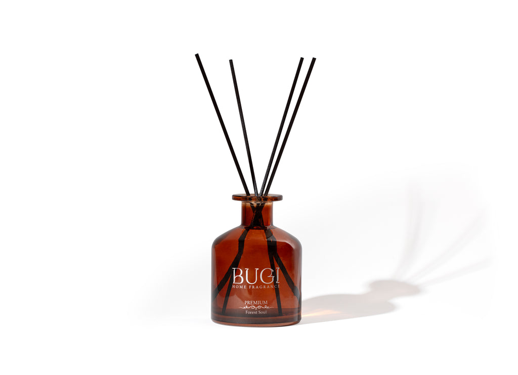 Forest Soul Ev Oda Ortam Kokusu, Çubuklu Oda Kokusu Odunsu, Yoğun Esanslı ve Kalıcı Oda Parfümü, Salon, Ofis, Ev, Yatak Odası ve Banyo için Büyük Boy Çubuklu Oda Kokusu