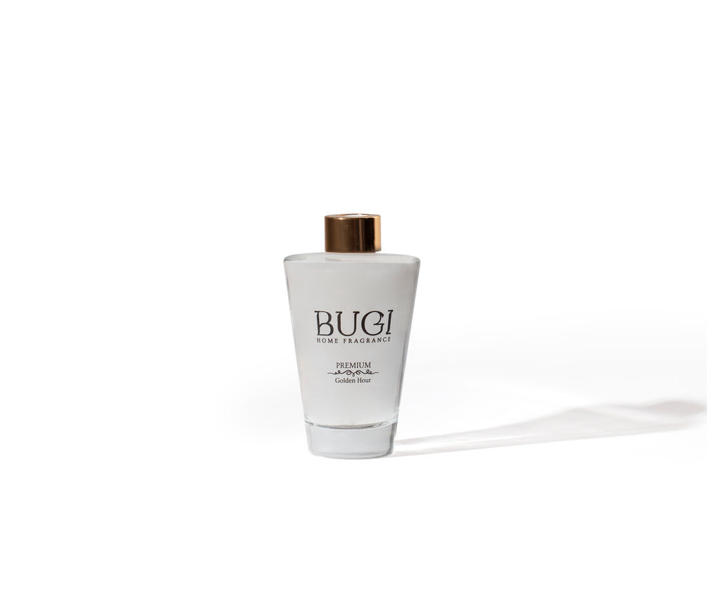 Golden Hour Ev Oda Ortam Kokusu, Çubuklu Oda Kokusu Yasemin Çiçeği, Yoğun Esanslı ve Kalıcı Oda Parfümü, Salon, Ofis, Ev, Yatak Odası ve Banyo için Büyük Boy Çubuklu Oda Kokusu