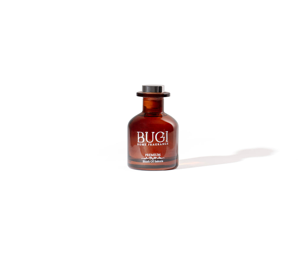 Blush Of Sakura Çubuklu Oda Kokusu – Japon Kiraz Çiçeği Aromalı, Yoğun Esanslı ve Kalıcı Oda Parfümü, Salon, Ofis, Ev, Yatak Odası ve Banyo için Büyük Boy Çubuklu Oda Kokusu