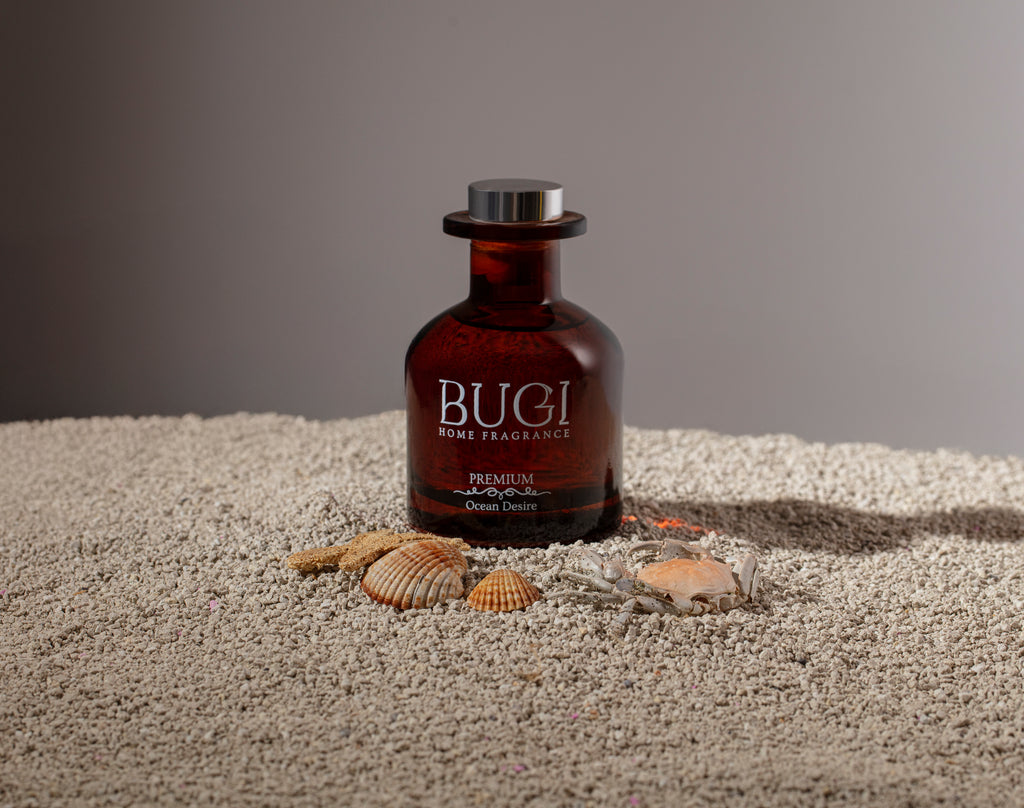 Ocean Desire Ev Oda Ortam Kokusu, Çubuklu Oda Kokusu Okyanus Çiçeği, Yoğun Esanslı ve Kalıcı Oda Parfümü, Salon, Ofis, Ev, Yatak Odası ve Banyo için Büyük Boy Çubuklu Oda Kokusu