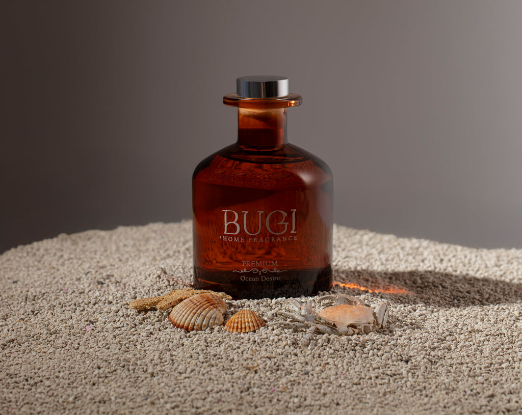 Ocean Desire Ev Oda Ortam Kokusu, Çubuklu Oda Kokusu Okyanus Çiçeği, Yoğun Esanslı ve Kalıcı Oda Parfümü, Salon, Ofis, Ev, Yatak Odası ve Banyo için Büyük Boy Çubuklu Oda Kokusu