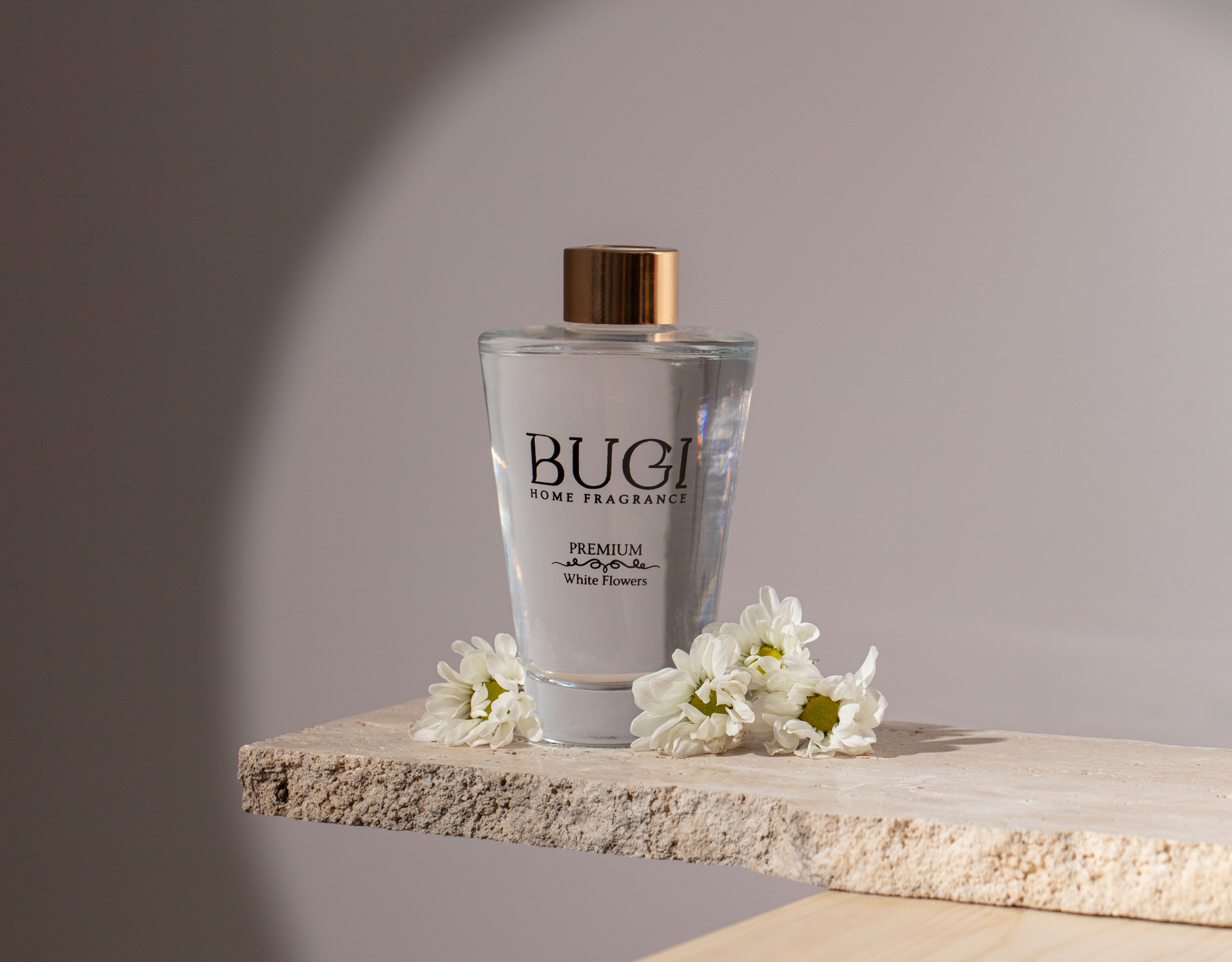 White Flowers Ev Oda Ortam Kokusu, Çubuklu Oda Kokusu Beyaz Çiçekler Çiçeği, Yoğun Esanslı ve Kalıcı Oda Parfümü, Salon, Ofis, Ev, Yatak Odası ve Banyo için Büyük Boy Çubuklu Oda Kokusu