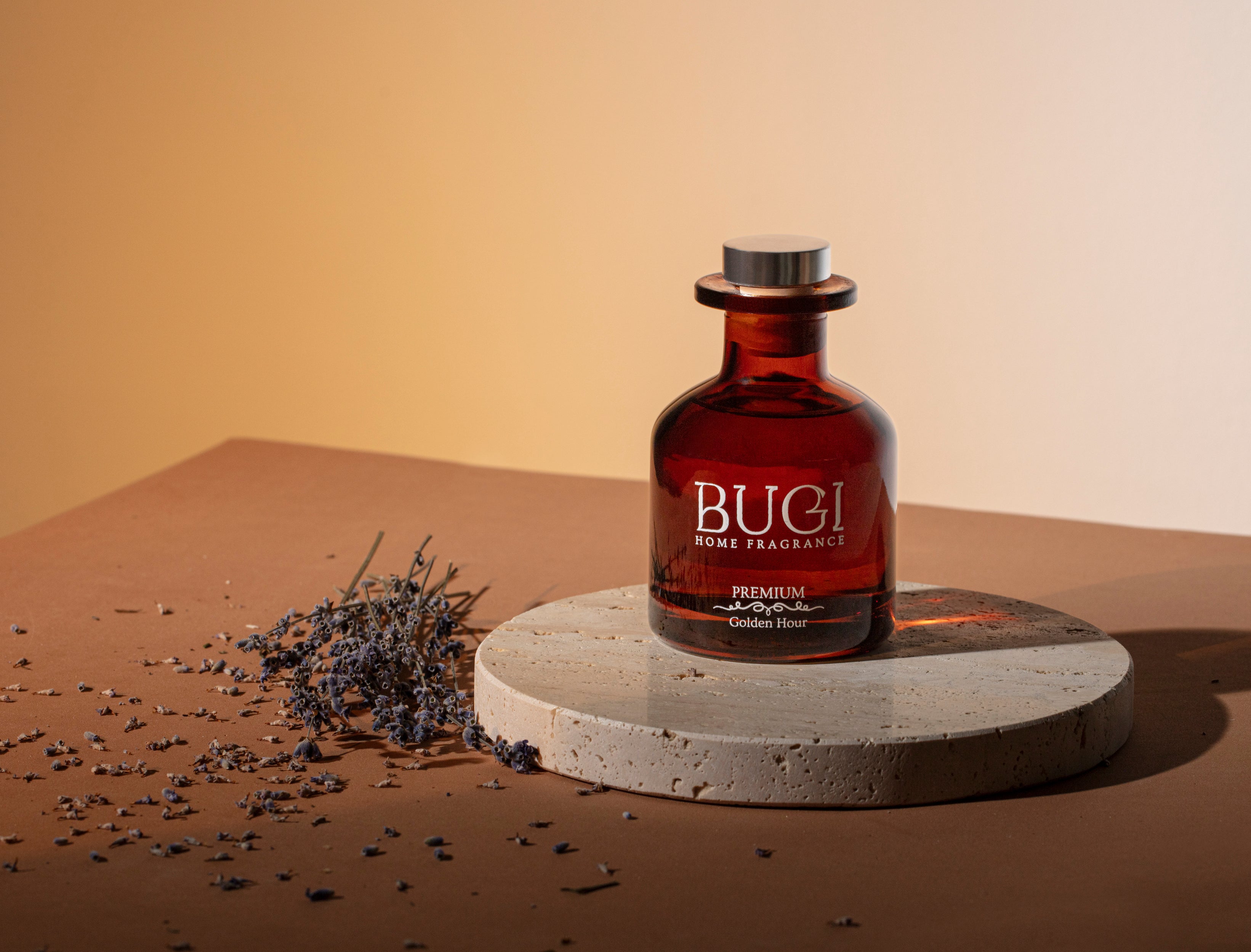 Golden Hour Ev Oda Ortam Kokusu, Çubuklu Oda Kokusu Yasemin Çiçeği, Yoğun Esanslı ve Kalıcı Oda Parfümü, Salon, Ofis, Ev, Yatak Odası ve Banyo için Büyük Boy Çubuklu Oda Kokusu