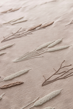 Solena Çiçek Desenli Yatak Örtüsü Takımı – Çift Kişilik, Yumuşak Dokulu, Şık Nakışlı Model